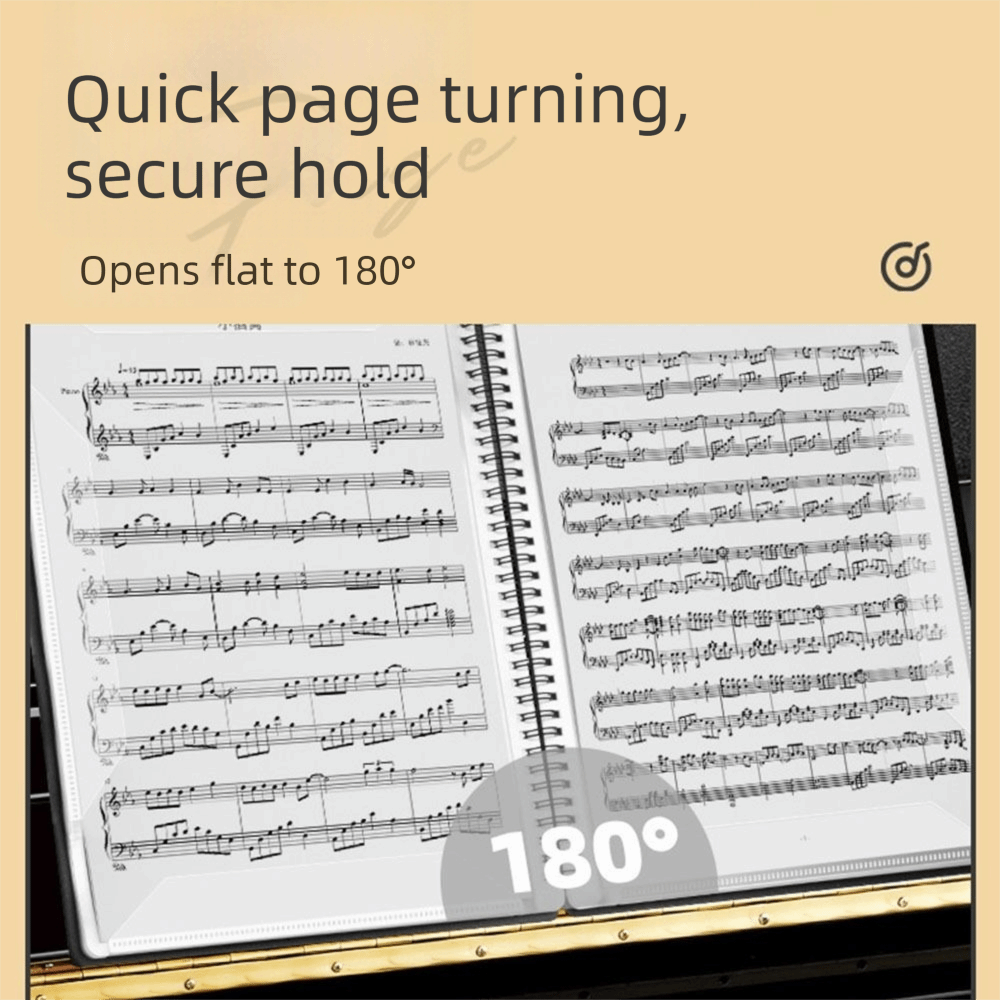 Document Scanner Portable - Regalo ideale: cartella per spartiti musicali
