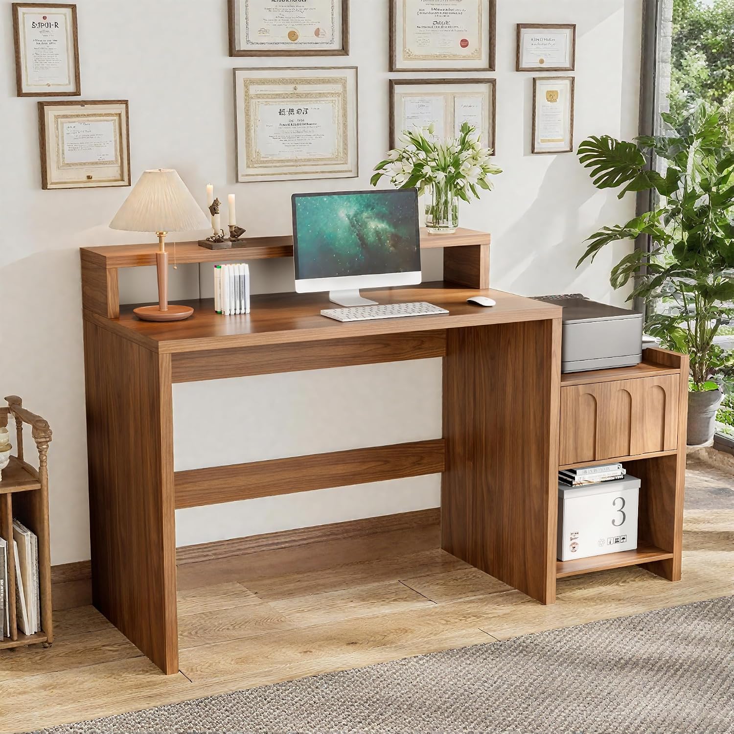 Home Office Work Table - Scrivania Direzionale da 60 Pollici con