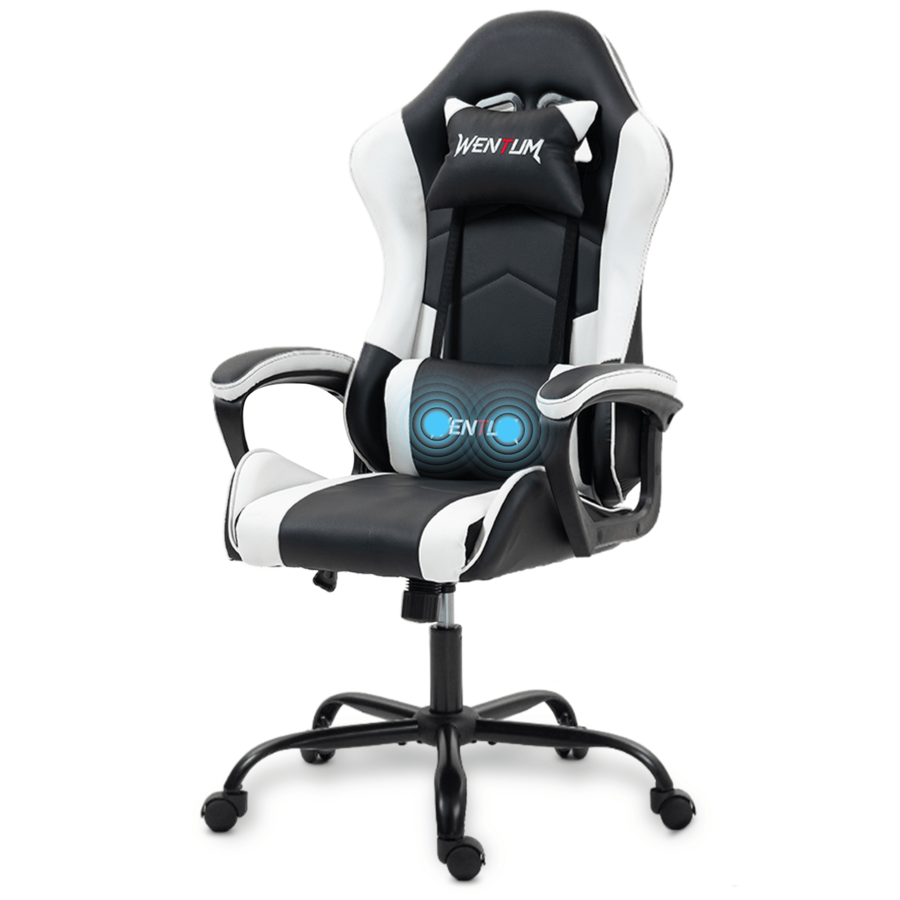 Ergonomic Office Chair - Sedia da gaming ergonomica, stile racing,