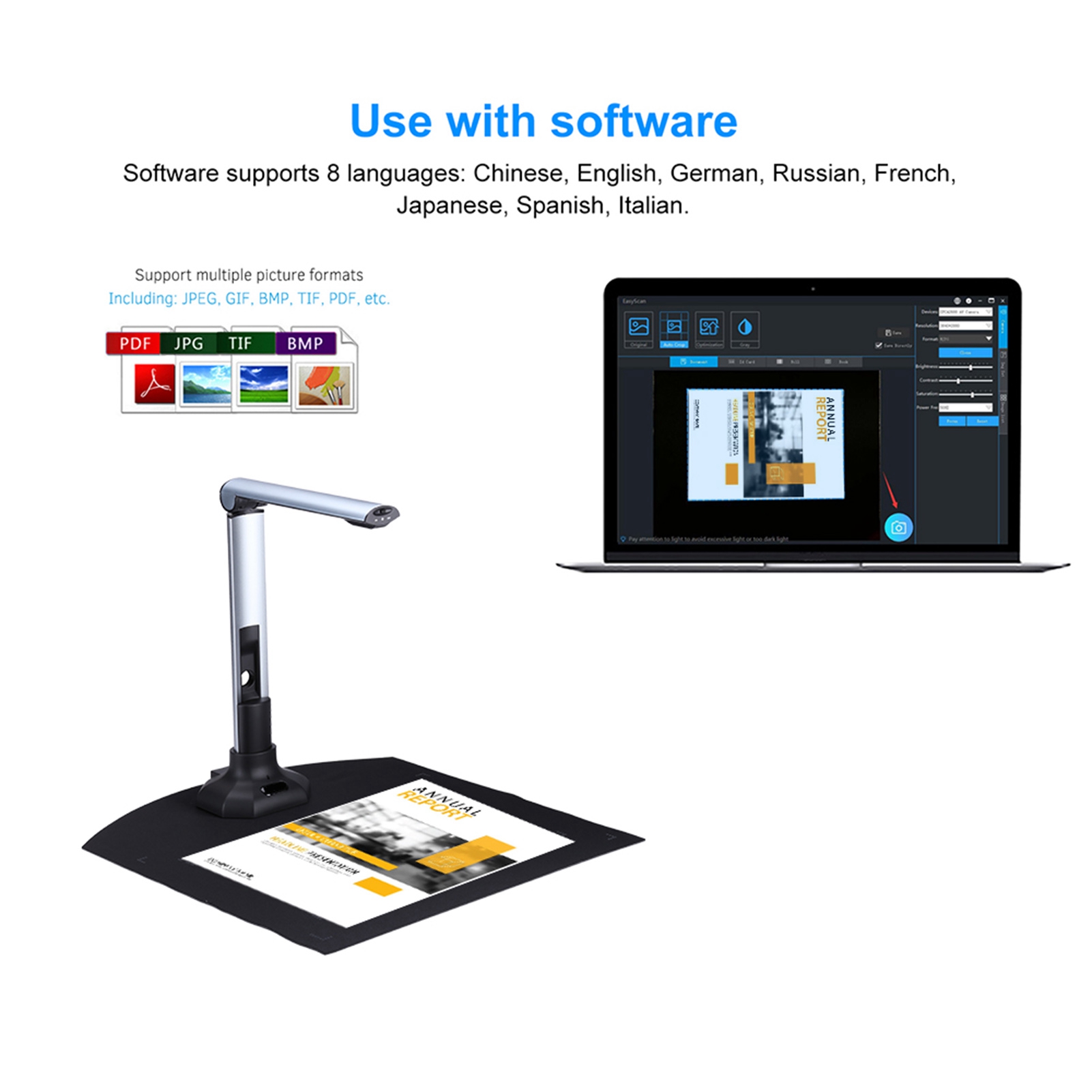Scanner per documenti Fotocame - Document Scanner Portable recensione e prezzo