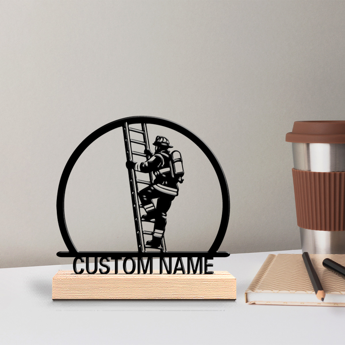 1 pezzo Statua in Metallo Pers - Home Office Logo recensione e prezzo