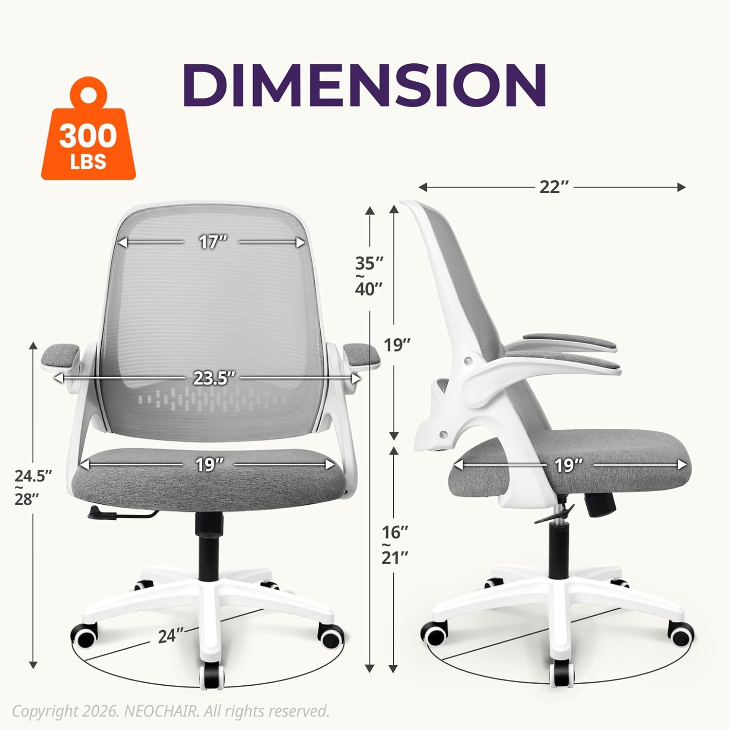 Sedia da Ufficio Ergonomica in - Ergonomic Office Chair recensione e prezzo