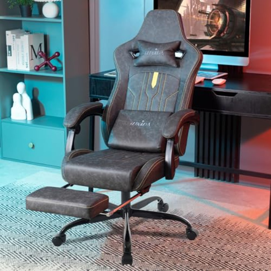 Sedia da gaming con poggiapied - Ergonomic Office Chair recensione e prezzo