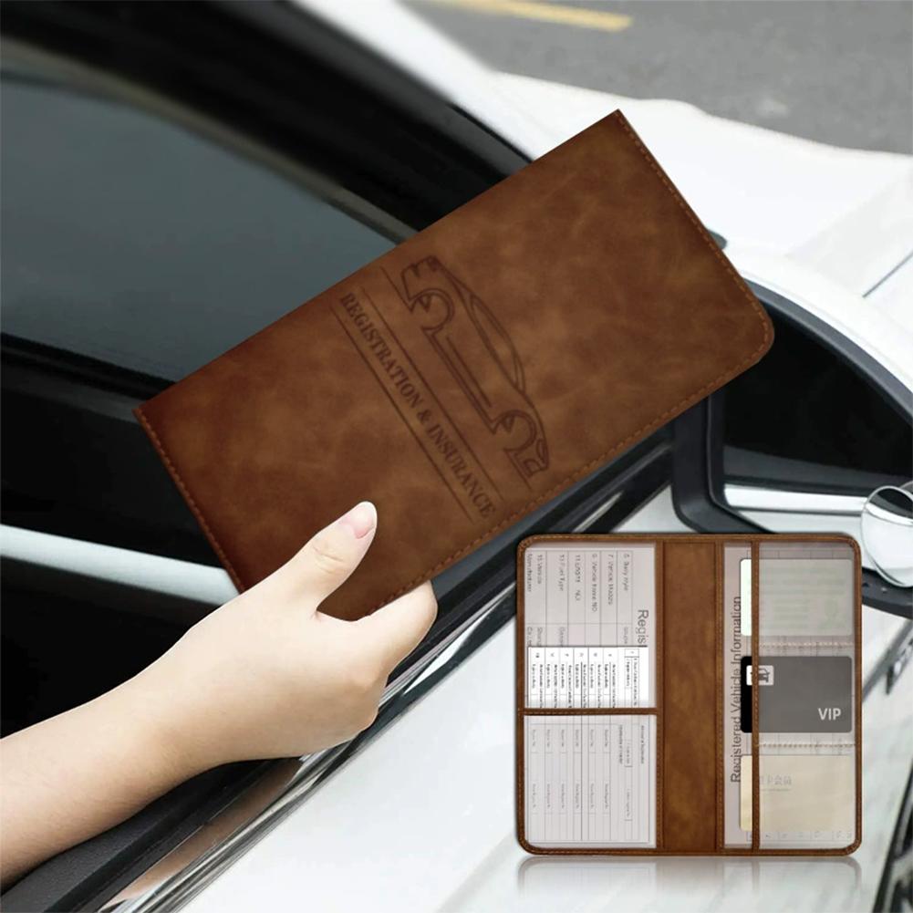 Portadocumenti per Auto in Pel - Document Holder Stand recensione e prezzo