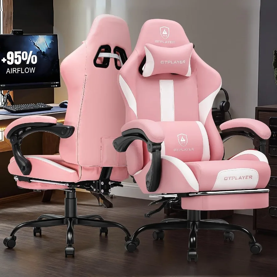 Sedia da gaming con poggiapied - Ergonomic Office Chair recensione e prezzo