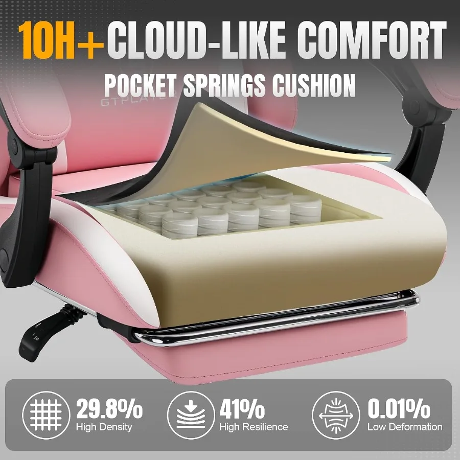 Sedia da gaming con poggiapied - Ergonomic Office Chair recensione e prezzo