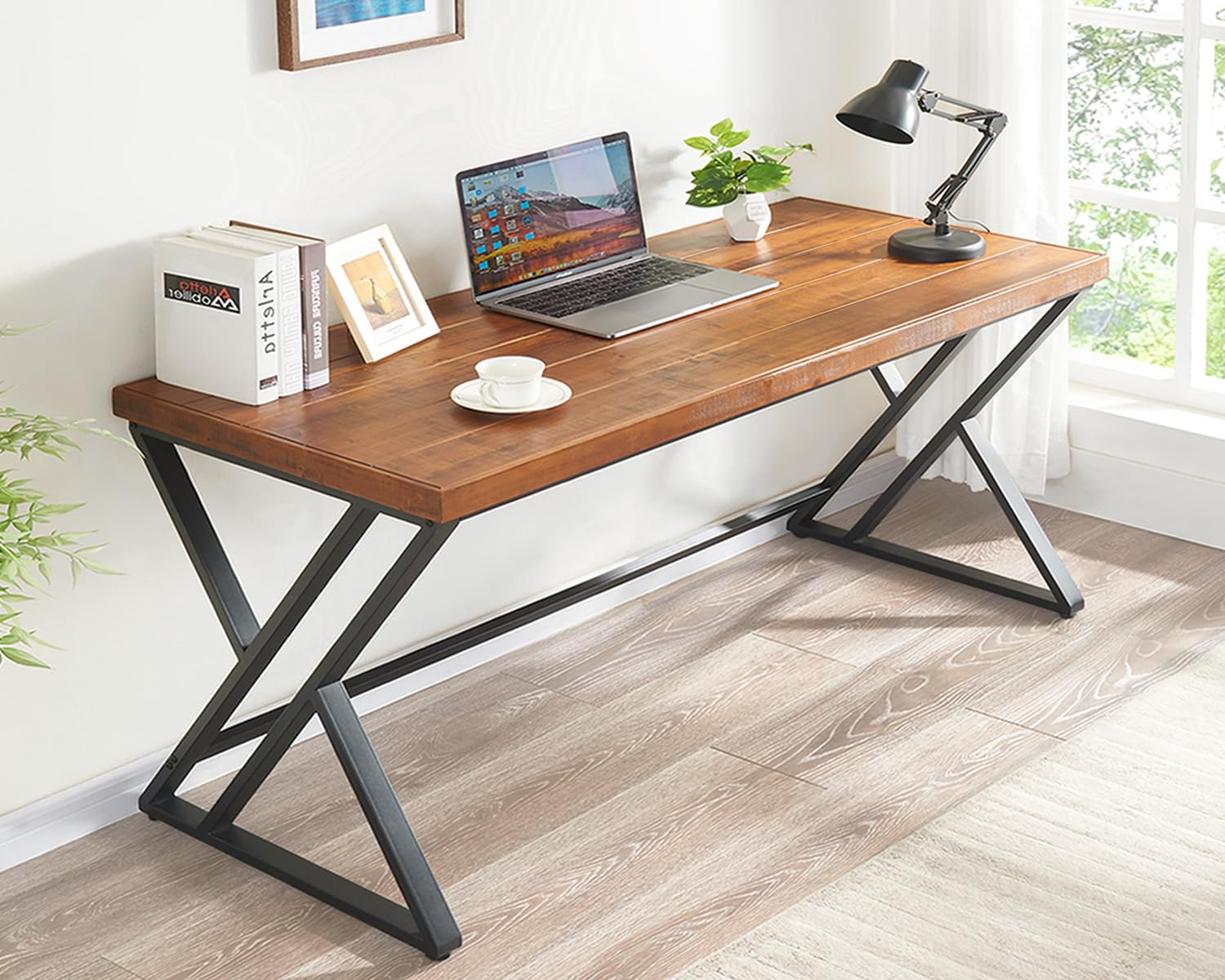 Scrivania per Computer in Legn - Home Office Work Table recensione e prezzo